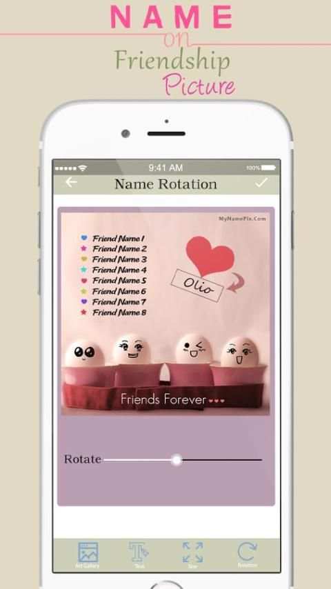 Name On Friendship Pics скриншот 4