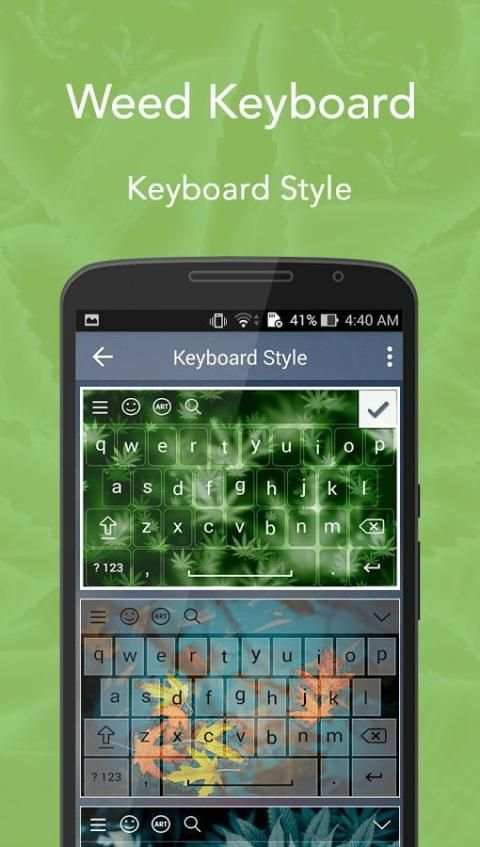 Weed Keyboard скриншот 3