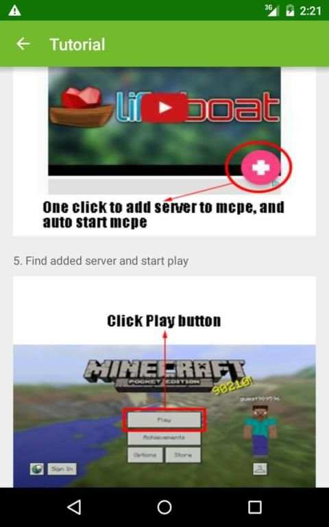 Cool Server List For Minecraft screenshot 2