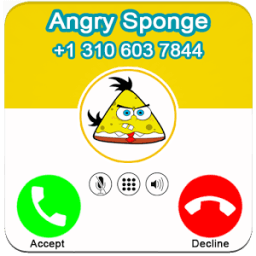 ikon Angry Spong Bob Calling You