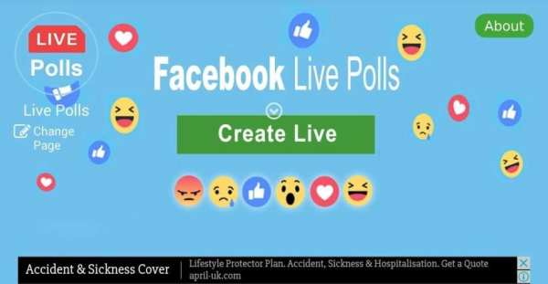 Facebook Live Polls screenshot 3