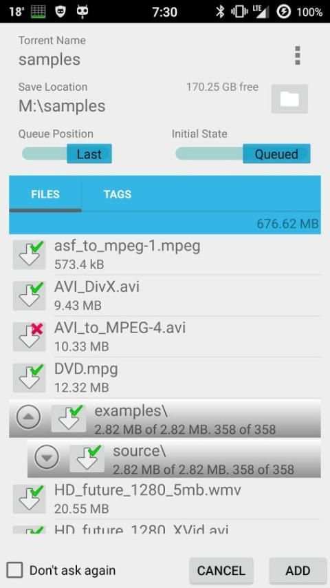 Vuze Remote screenshot 16