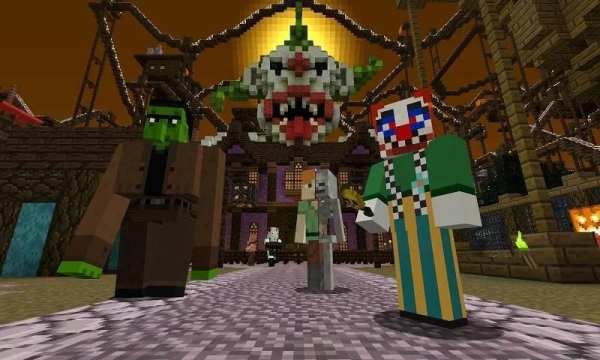 Map Halloween for MCPE 2 تصوير الشاشة