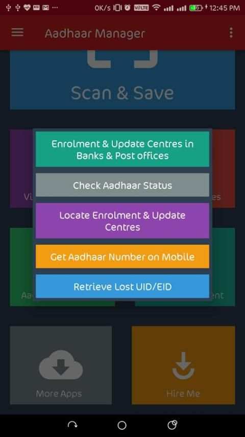 Aadhaar Manager screenshot 2