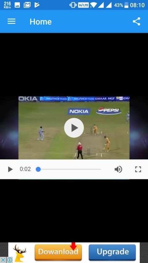 Smartcric Ind v Aus, Pak v Sl, Ban v RSA Crictime скриншот 3