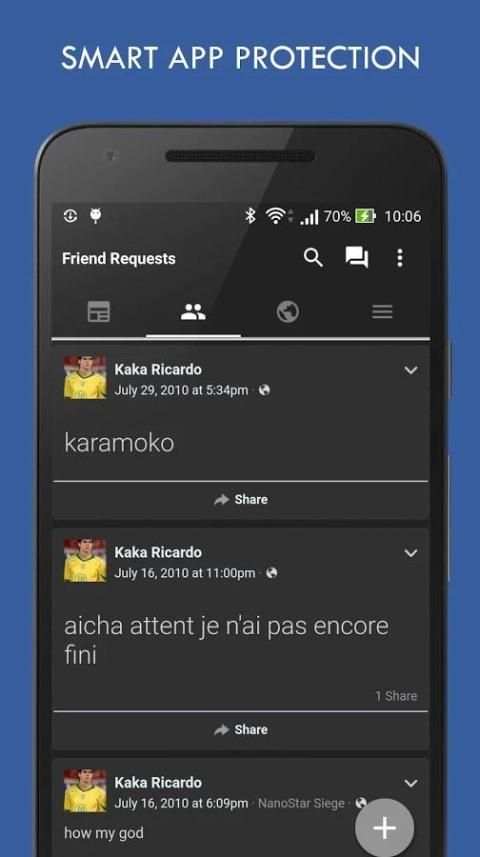 HD Messenger for Facebook screenshot 3