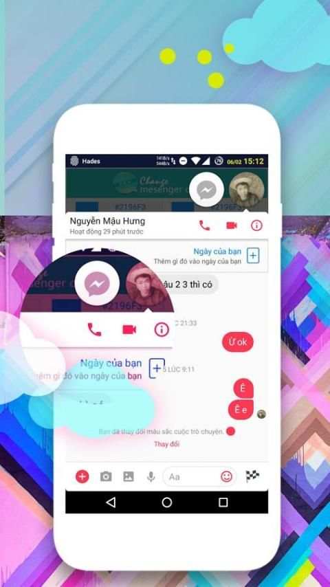 Mau - Change Messenger Emoji & Color for Facebook screenshot 3