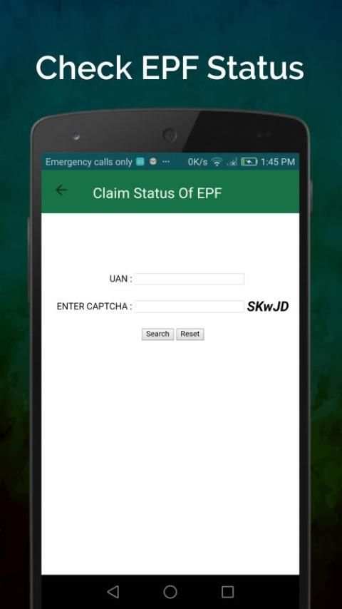 Check EPF Balance 1 تصوير الشاشة
