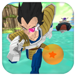 Super Saiyan Prince Vegeta Ultimate Dragon 3D Run أيقونة
