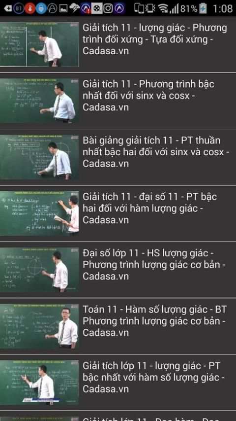 Học Online ( Sun.vn ) скриншот 2