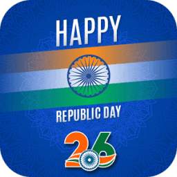 Republic Day DP Maker : 26th January