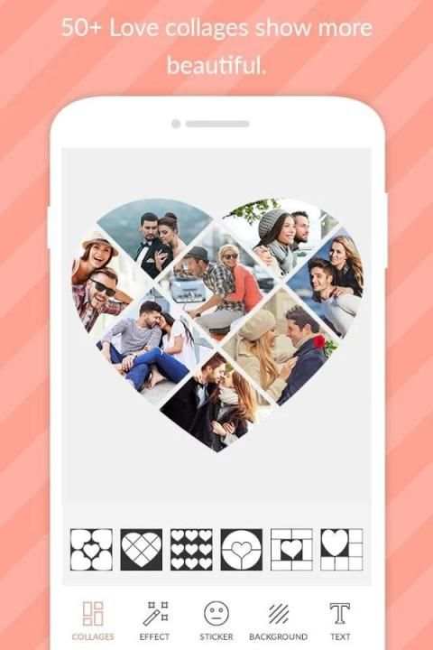 Love Photo Collage स्क्रीनशॉट 6