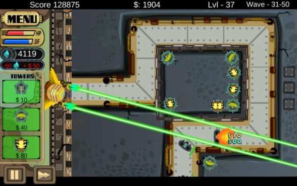 Laser Defense Free screenshot 1