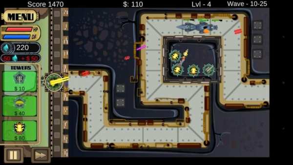 Laser Defense Free screenshot 2