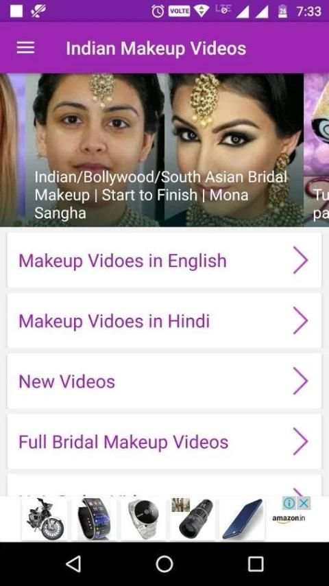 Indian Makeup Videos скриншот 7