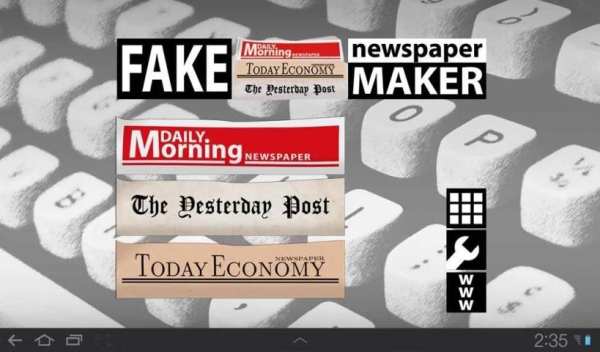 Fake Newspaper Maker Creator скриншот 4