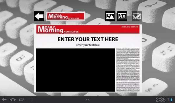 Fake Newspaper Maker Creator скриншот 3