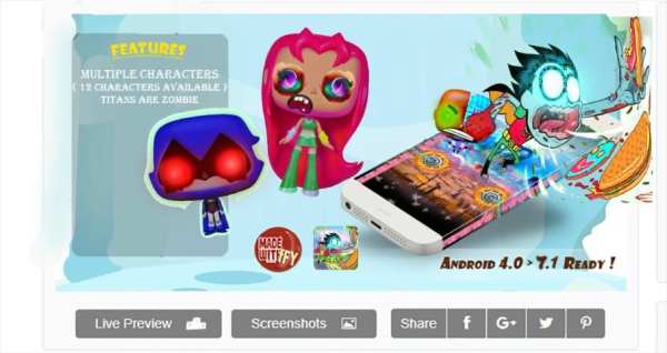 Titans Go Zombie screenshot 3