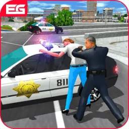 Crime Police Car Chase Simulator