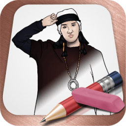Drawing Lessons Super Stars Bangtan Boys Band icon