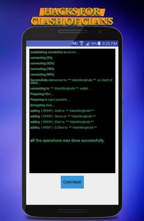 Cheat in Clash Of Clans Simulator ** 4 تصوير الشاشة