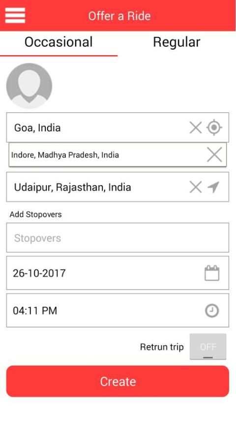Abhi Carpooling स्क्रीनशॉट 4