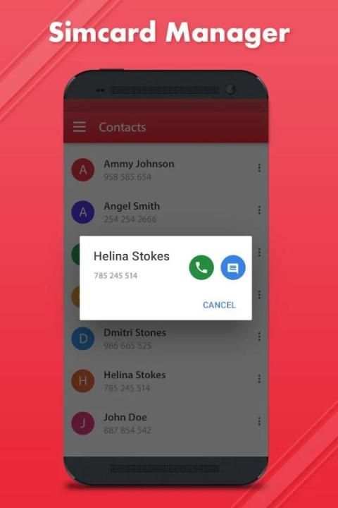 SIM Card Manager,Contacts Backup screenshot 1