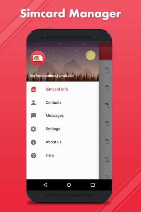 SIM Card Manager,Contacts Backup screenshot 3