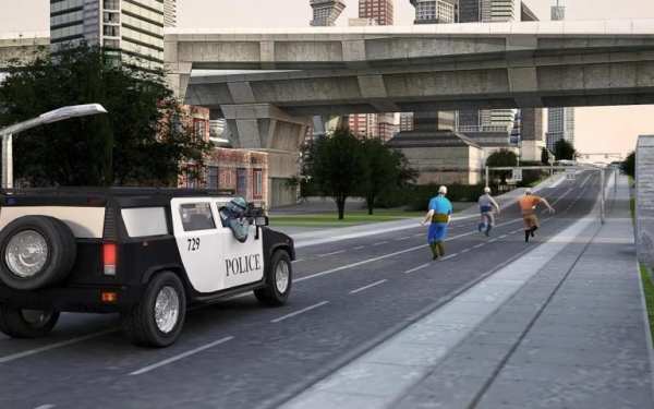 Police Car Driver Sniper Chase City Missions screenshot 3