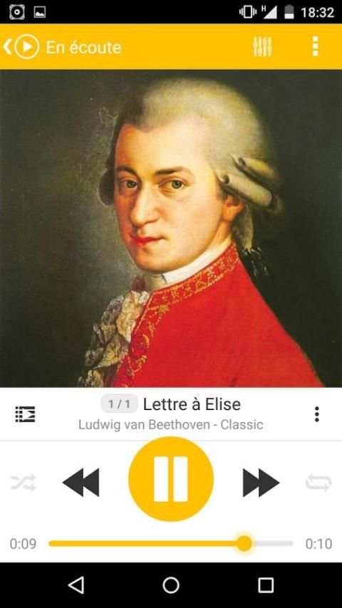 PlayerPro Skin Flatty Yellow स्क्रीनशॉट 8