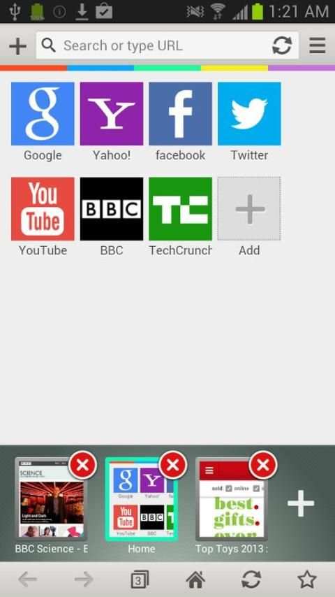 Jelly Web Browser скриншот 5