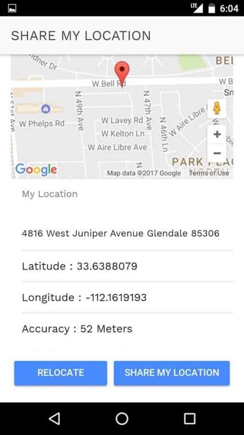 Share My Location screenshot 1