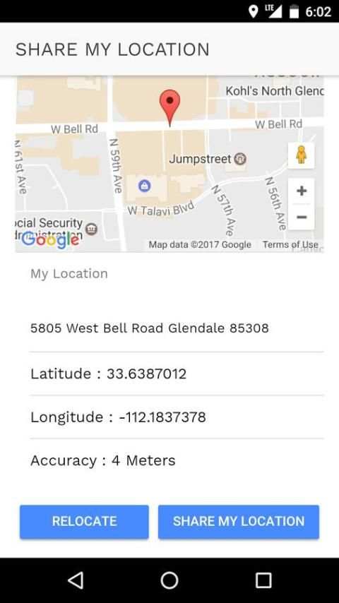 Share My Location скриншот 2