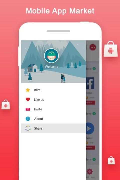 Mobile App Store скриншот 1
