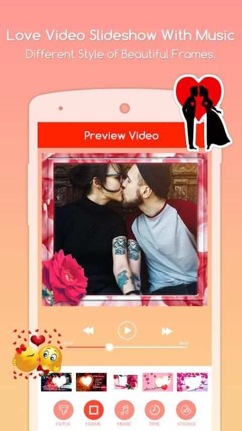 Love Slideshow Maker With Music : Movie Maker screenshot 4