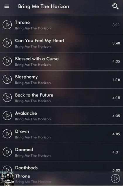 Bring Me The Horizon Songs Mp3 screenshot 5