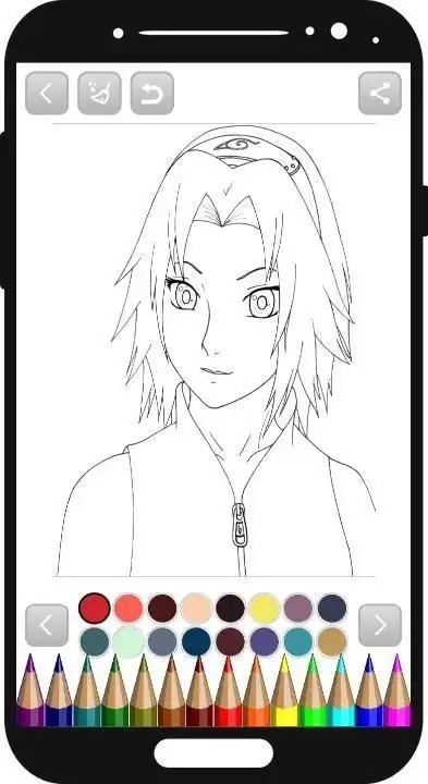 Naruto Coloring Book App Android क ल ए ड उनल ड 9apps