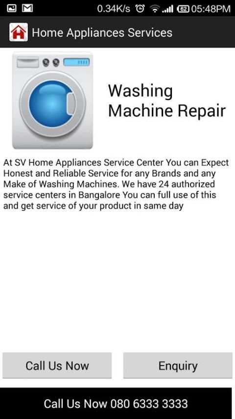Home Appliances Service Repair 2 تصوير الشاشة