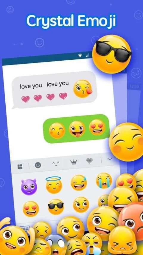 Emoji Keyboard ❤ 5 تصوير الشاشة