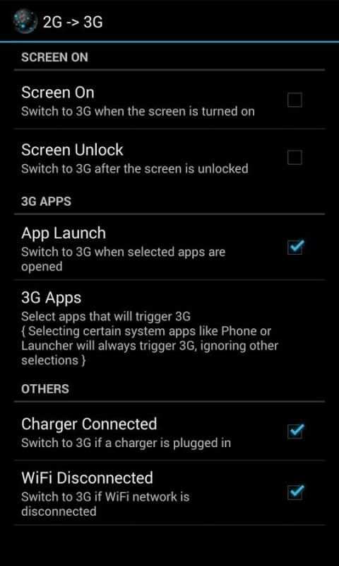 Intelli3G स्क्रीनशॉट 4