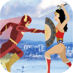 ikon Amazon Wonder Warrior vs Flash Speed Hero