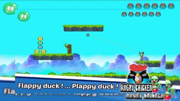 Angry Chicken - Angry Duck - knock down स्क्रीनशॉट 5