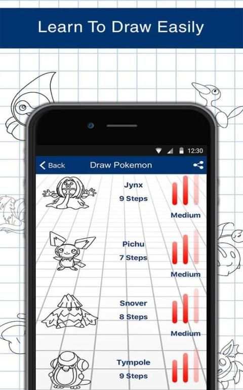 How to Draw Pokemon скриншот 10