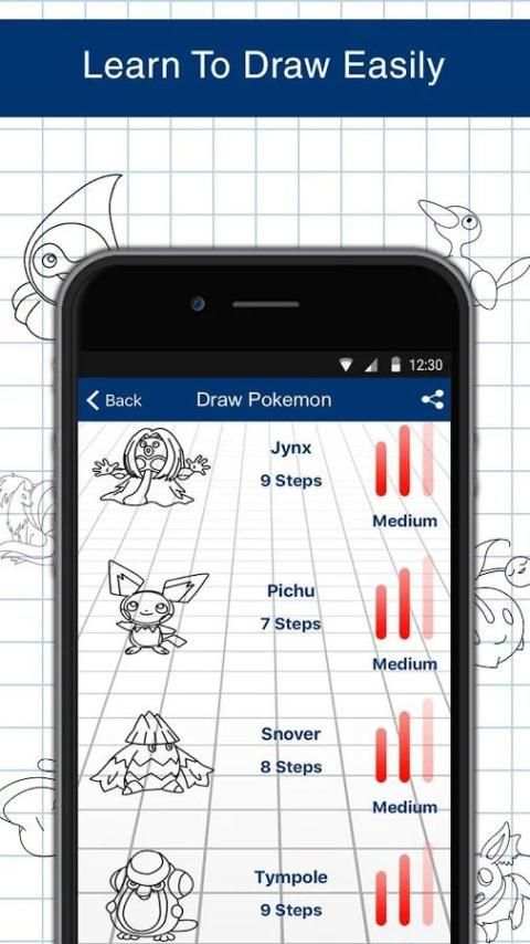 How to Draw Pokemon скриншот 15