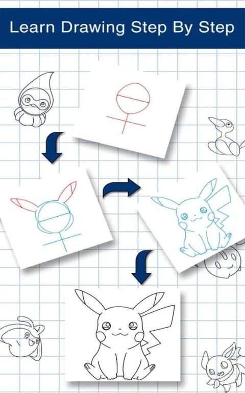 How to Draw Pokemon скриншот 7
