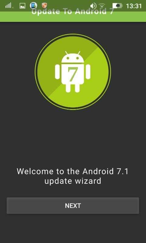 Update To Android 7 screenshot 5