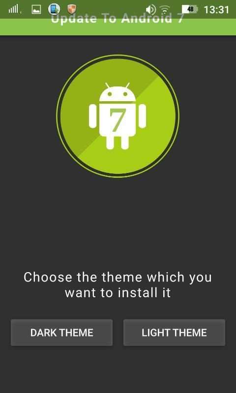 Update To Android 7 скриншот 4