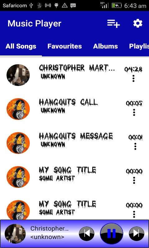 JDX Music Player скриншот 4
