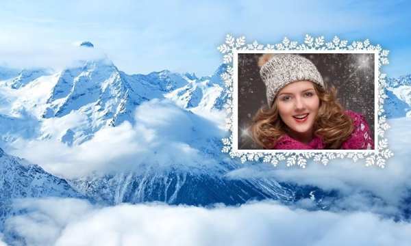 Snow Hills Photo Frames स्क्रीनशॉट 3