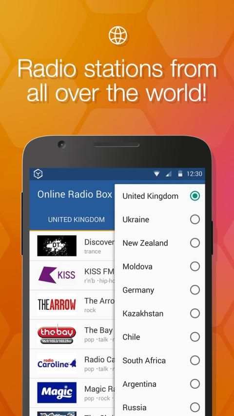 Online Radio Box 3 تصوير الشاشة